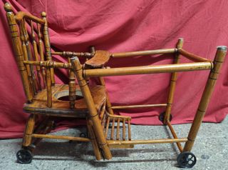 ANTIGUA TRONA O SILLA PARA NIÑO PRINCIPIOS S. XIX