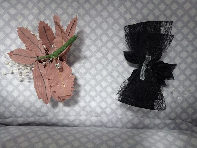 Tocados de pelo de mujer.