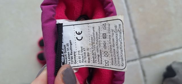 Guantes esquí talla 6-8.  31-35