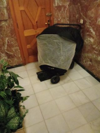 Cochecito gemelar completo