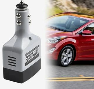 Adaptador INVERSOR de Coche de 12v-24v a 220v 10W
