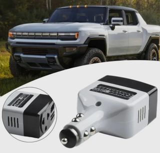 Adaptador INVERSOR de Coche de 12v-24v a 220v 10W