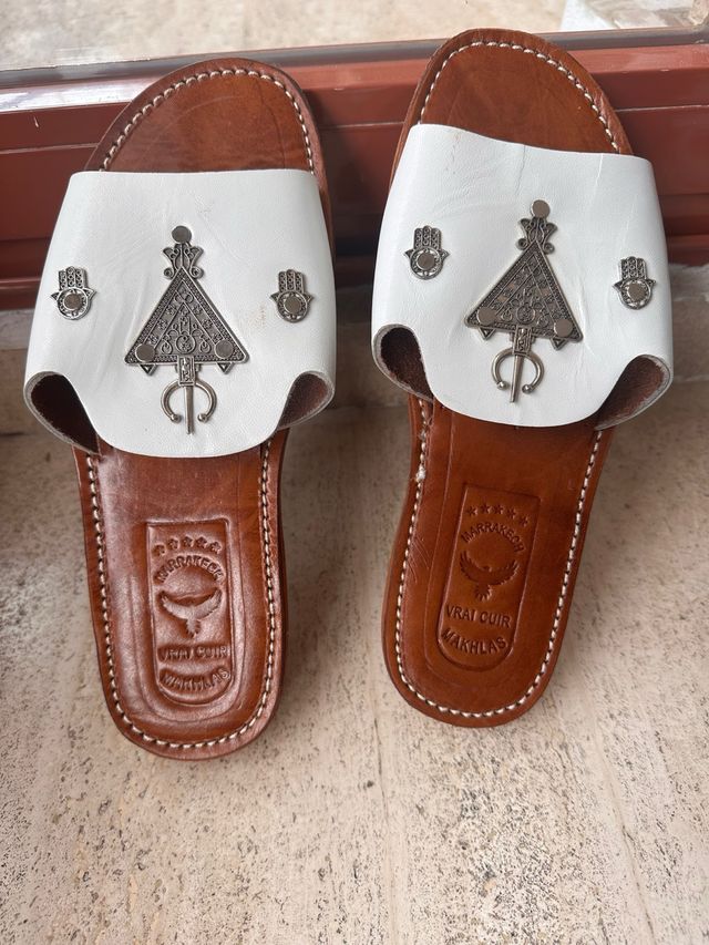 Zapatillas de piel comodisimas