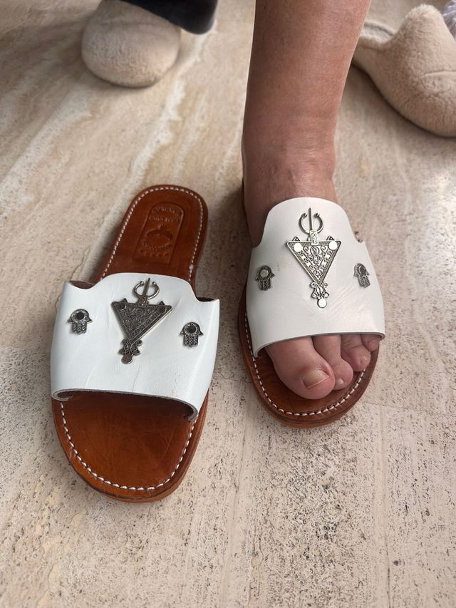 Zapatillas de piel comodisimas