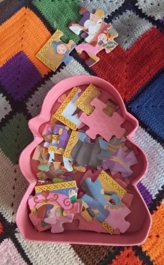 Puzzle Cenicienta y Bailarina 
