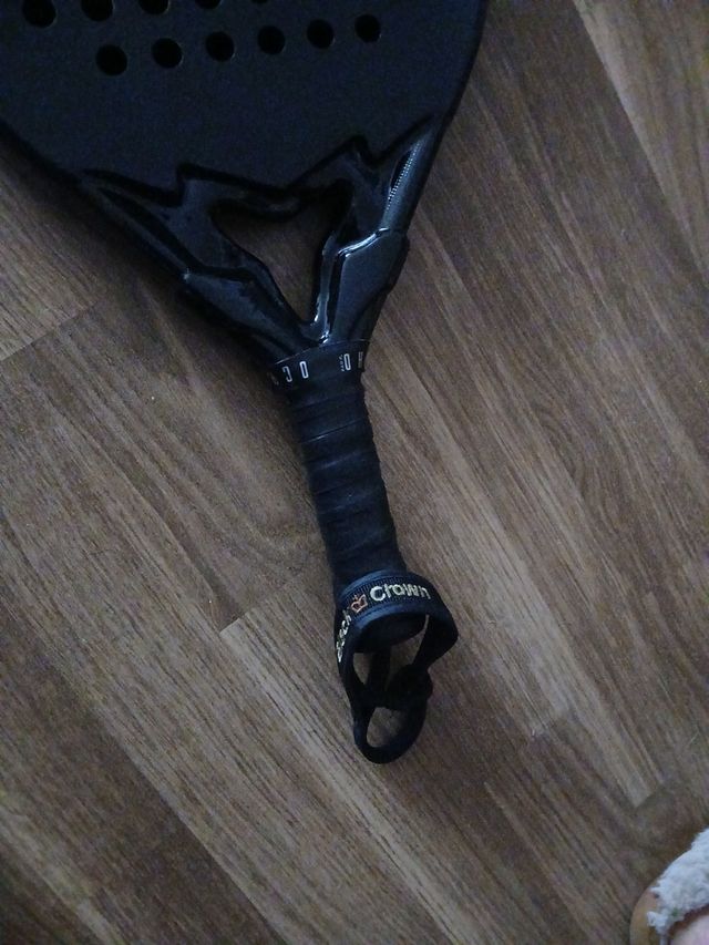 Pala padel black crown pro, nuevisima
