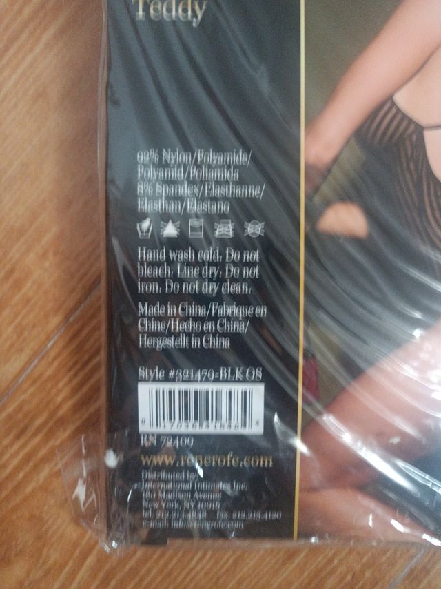 Body lencería  talla única