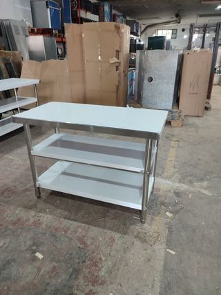 MESA ACERO INOX 1,2M