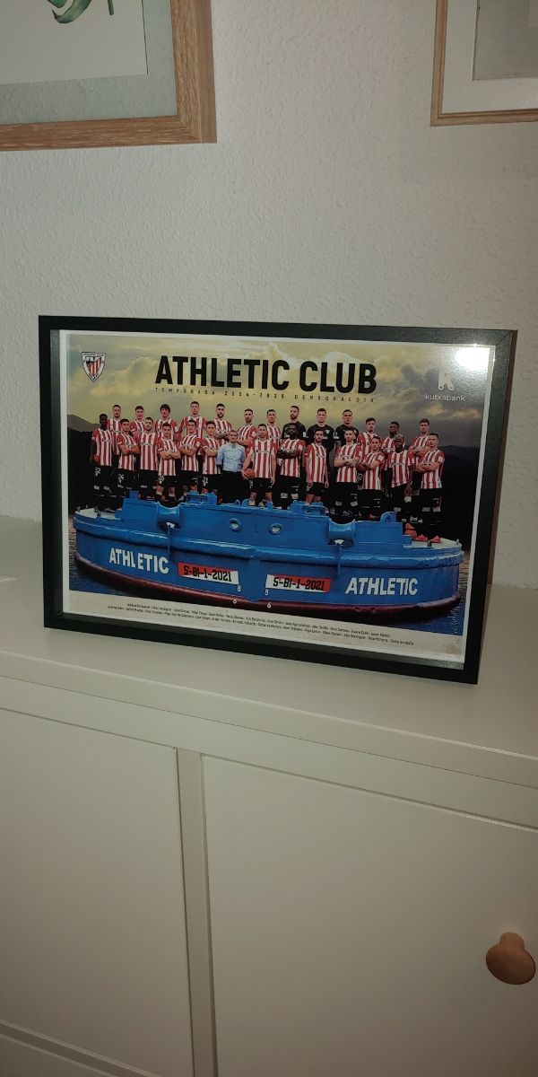 CUADRO ATHLETIC CLUB BILBAO CAMPEÓN