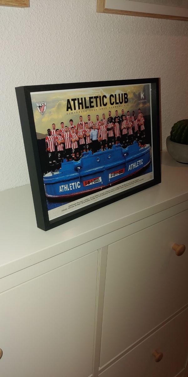 CUADRO ATHLETIC CLUB BILBAO CAMPEÓN