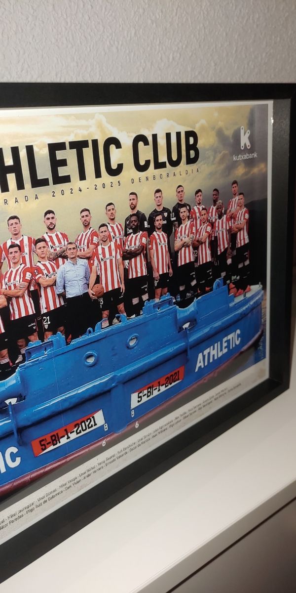CUADRO ATHLETIC CLUB BILBAO CAMPEÓN