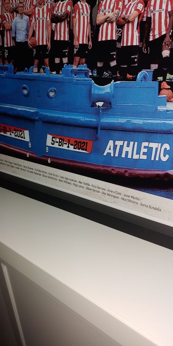 CUADRO ATHLETIC CLUB BILBAO CAMPEÓN