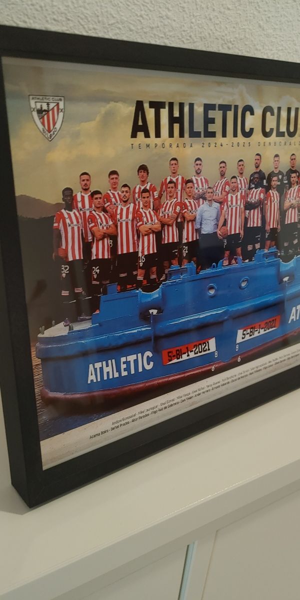 CUADRO ATHLETIC CLUB BILBAO CAMPEÓN