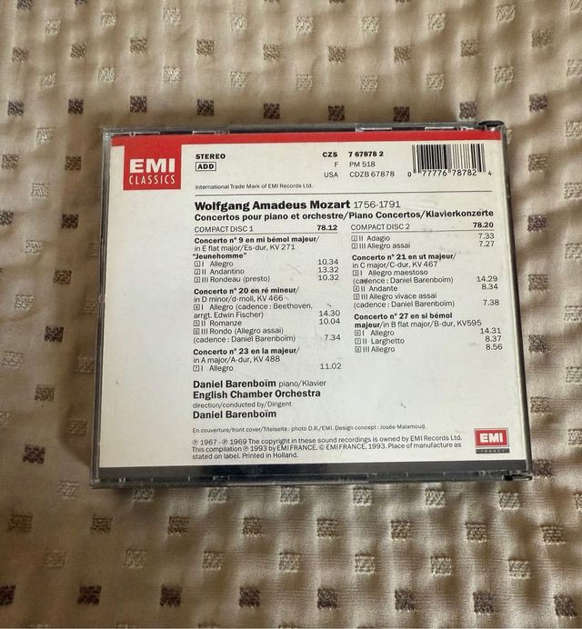 Collezione di CD Mozart 2
