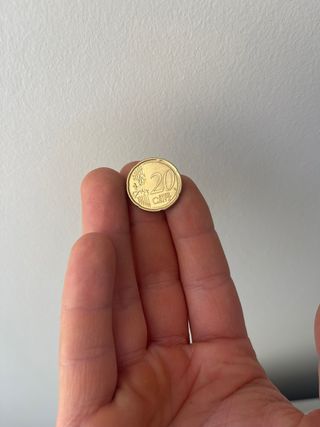 20 centimos. Con fallo raro