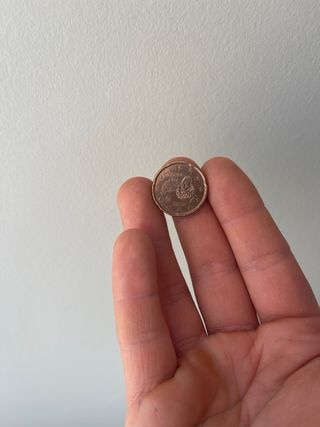 20 centimos. Con fallo raro