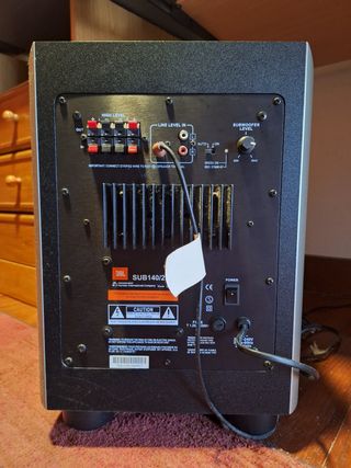 Amplificador Onkyo y Altavoces JBL