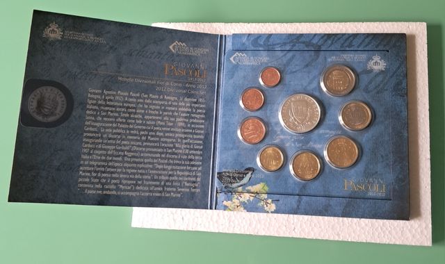 Serie divisionale Fdc S.Marino 2012 serie division