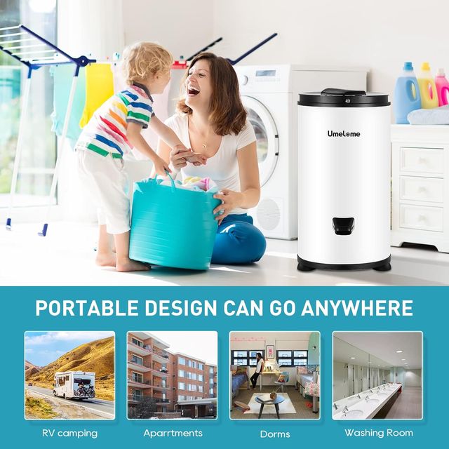 Umelome Secador de centrifugado de 6 kg, Secadores