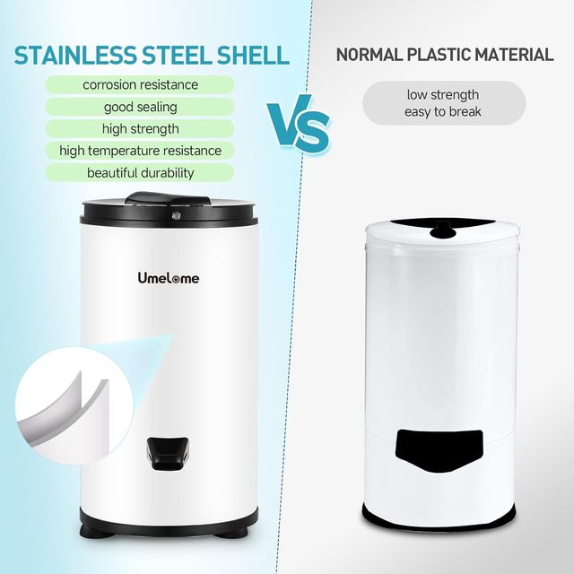 Umelome Secador de centrifugado de 6 kg, Secadores