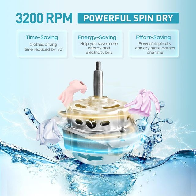 Umelome Secador de centrifugado de 6 kg, Secadores