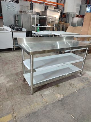 MESA ACERO INOX 1,5M
