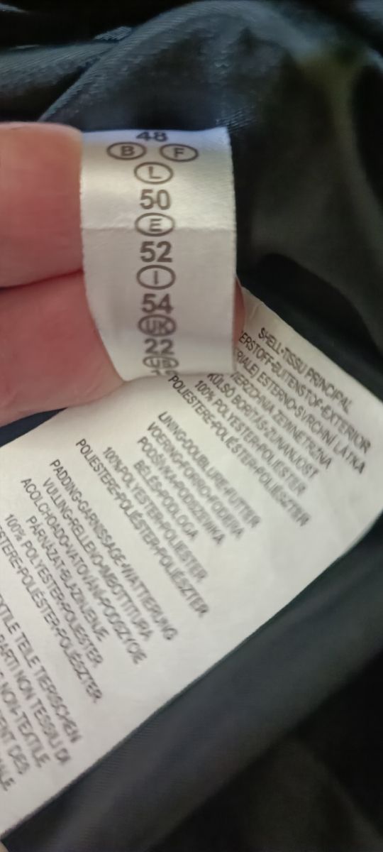 Cappotto con cappuccio tg.54