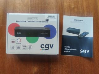Receptor-grabador TDT Tuner CGV ETIMO FP-12 NUEVO