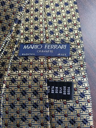 Corbata Mario Ferrari Seda 100*100