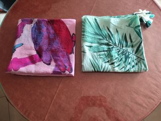 Lote de 2 pañuelos fulares mujer