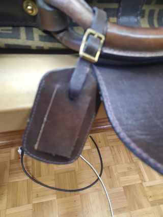 Fendi Valigia in Tela Vintage 