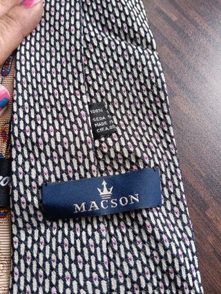 Lote 3 corbatas de seda