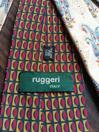 Lote 3 corbatas de seda