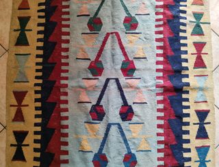 Tappeto kilim vintage tunisino