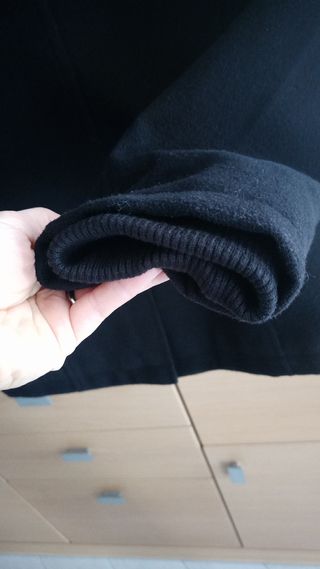 Cappotto corto nero da uomo 
