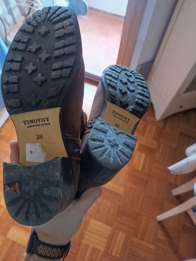 Botas camperas de mujer Timothy, talla 38 