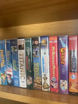 Vhs DISNEY y UNIVERSAL originales