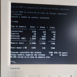 Canon A-200SV 386SX 2 mb ram