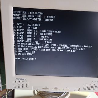 Canon A-200SV 386SX 2 mb ram