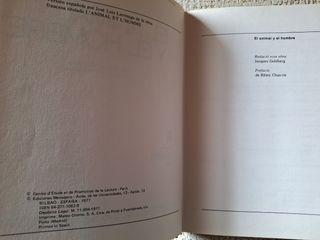 ANIMAL Y EL HOMBRE, EL (Spanish Edition)