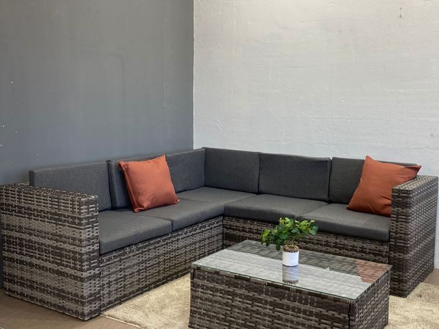 Sofá rinconera de jardín - hacemos envíos!