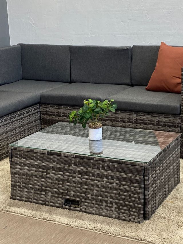 Sofá rinconera de jardín - hacemos envíos!