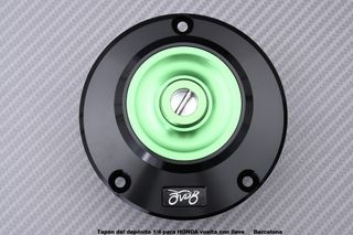 Tapón del depósito 1/4 para HONDA vuelta con llave