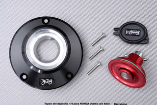 Tapón del depósito 1/4 para HONDA vuelta con llave