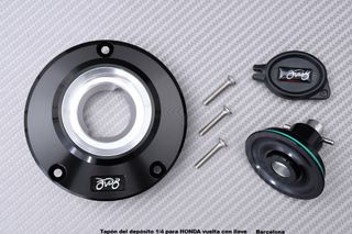 Tapón del depósito 1/4 para HONDA vuelta con llave