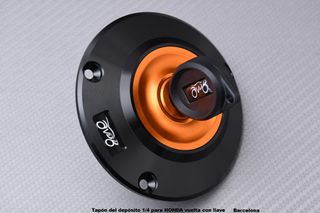 Tapón del depósito 1/4 para HONDA vuelta con llave