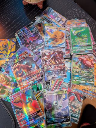50 CARTE POKEMON GX in italiano