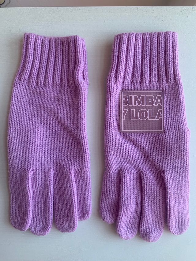Guantes lilas bimba y lola