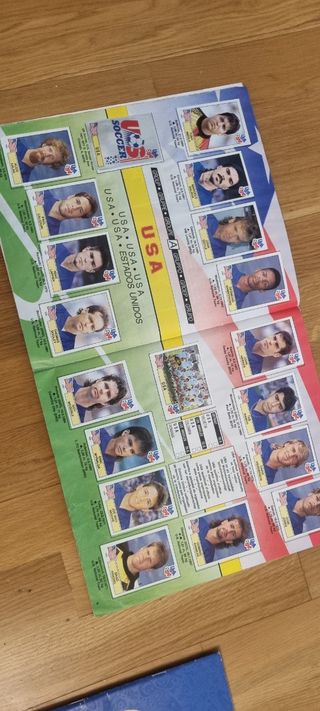 Album Usa 1994 panini euro mundial