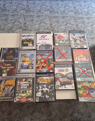 JUEGOS DE PS1 Y PS2 LEER DESCRIPCIÓN 140€ TODO